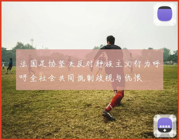 法国足协坚决反对种族主义行为呼吁全社会共同抵制歧视与仇恨